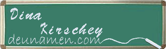 Dina Kirschey Visitenkarte
